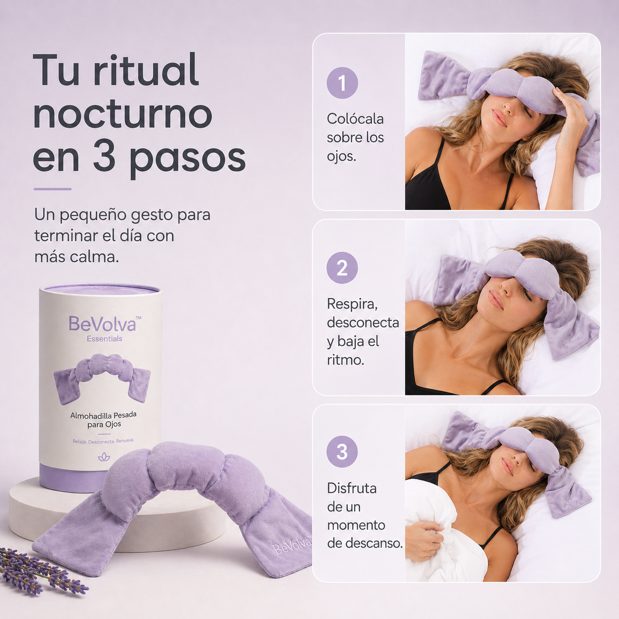 BeVolva™- Antifaz Sueño Profundo
