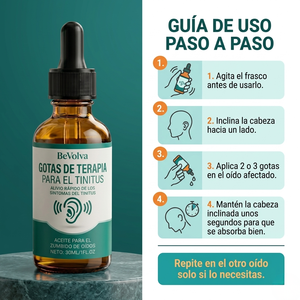 BeVolva™ – Gotas Calmantes para el Oído